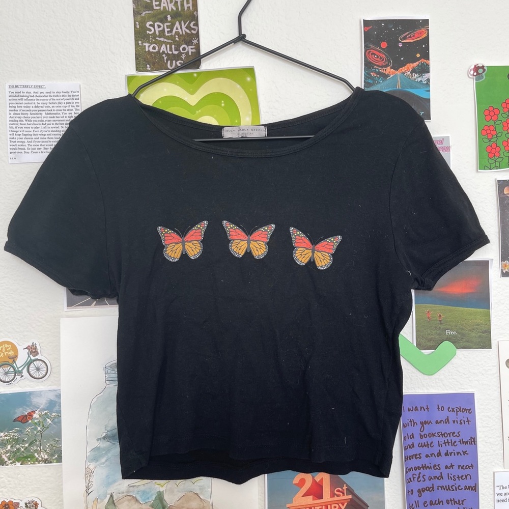 Urban Outfitters Butterfly Top